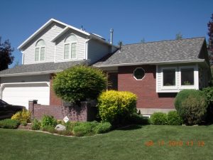 Before residential siding instal photo - Vinyl Siding Installers, Exterior Home Renovation company near SLC, Utah