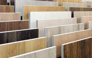 selection of exterior laminate boards