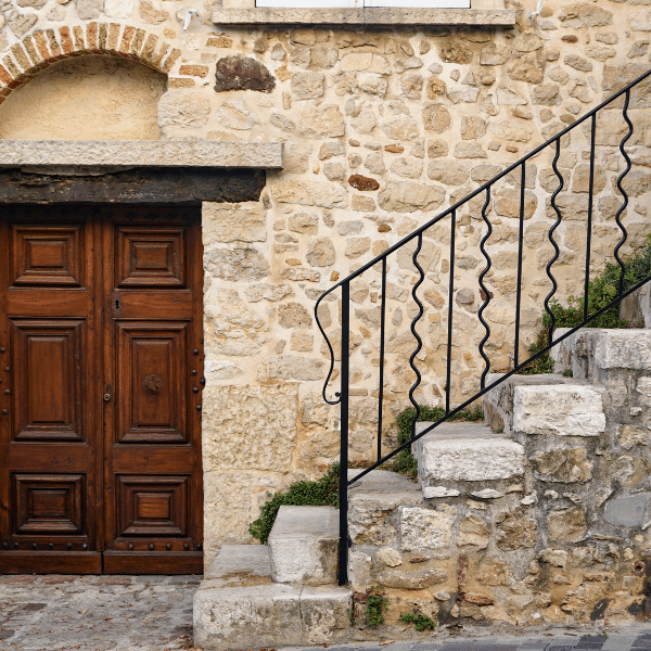 Dutch Quality Style Stacked Stone Veneer Detail Close-up of stacked stone veneer showing realistic texture and color variation